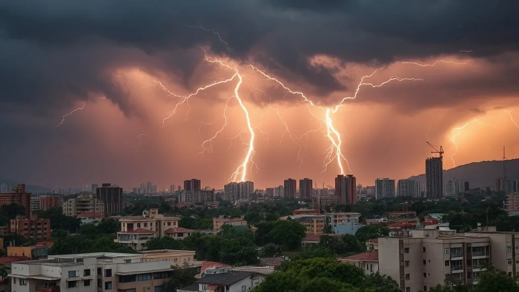 Hay alerta amarilla por tormentas para este sábado 17 de octubre en Río Negro: las zonas afectadas