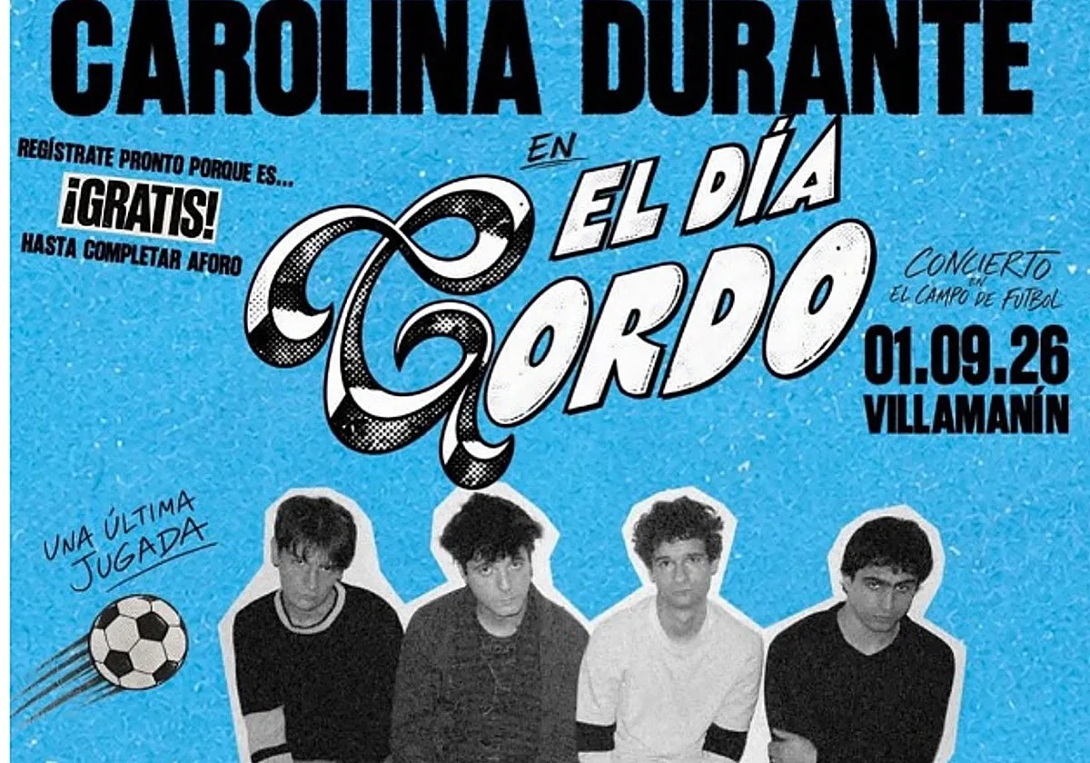 Carolina Durante ofrece un concierto gratuito en Villamanín como cierre a la polémica del Gordo