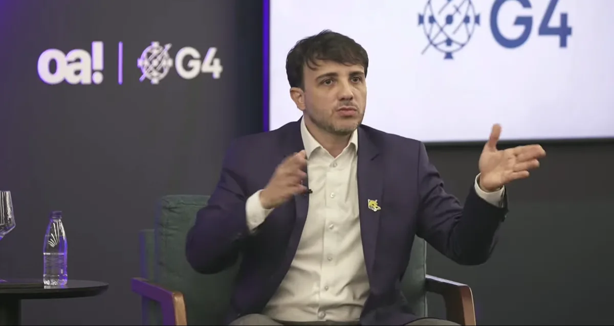 Renan Santos promete manter subsídios ao agronegócio e considera fim da escala 6×1 ‘pauta perigosíssima’