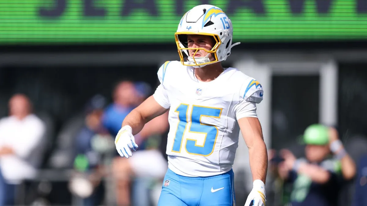 Chargers’ WR Ladd McConkey ruled out vs. Chiefs with concussion