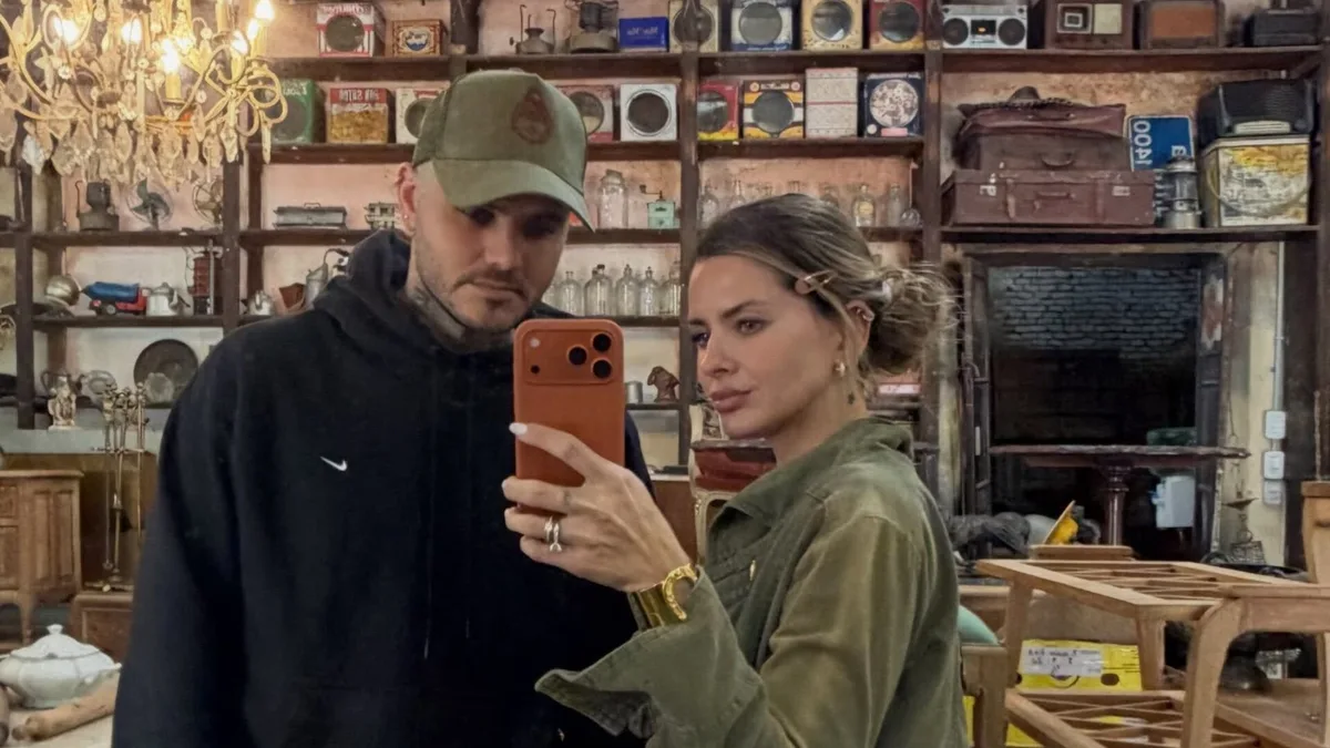 La China Suárez compartió su tarde en familia junto a Mauro Icardi en La Casa de los Sueños: inflable gigante y guerra de espuma