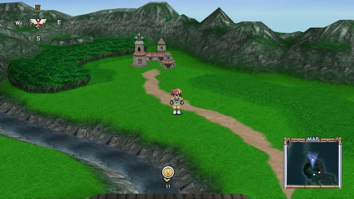Tales of Eternia Remastered se beneficia da generosidade do tempo