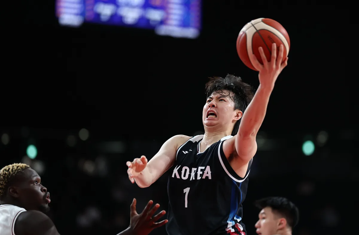 남자 농구 인도네시아 54점 차로 대파… AG 8강행 사실상 확정