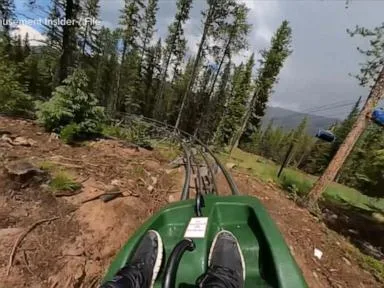 WATCH: Woman alleges she was ejected from mountain coaster in Colorado