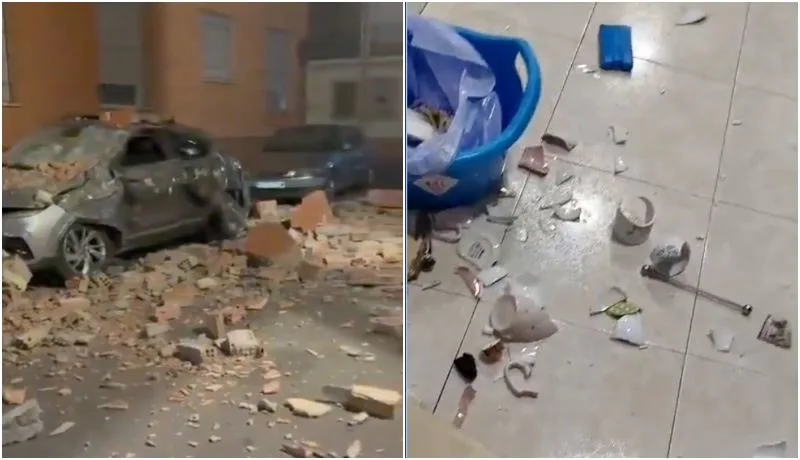 VIDEOS: Potente sismo sacude España en plena madrugada