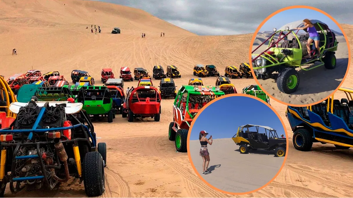 Tubulares de Huacachina retoman sus recorridos tras más de siete días de paralización y acuerdo con el MTC