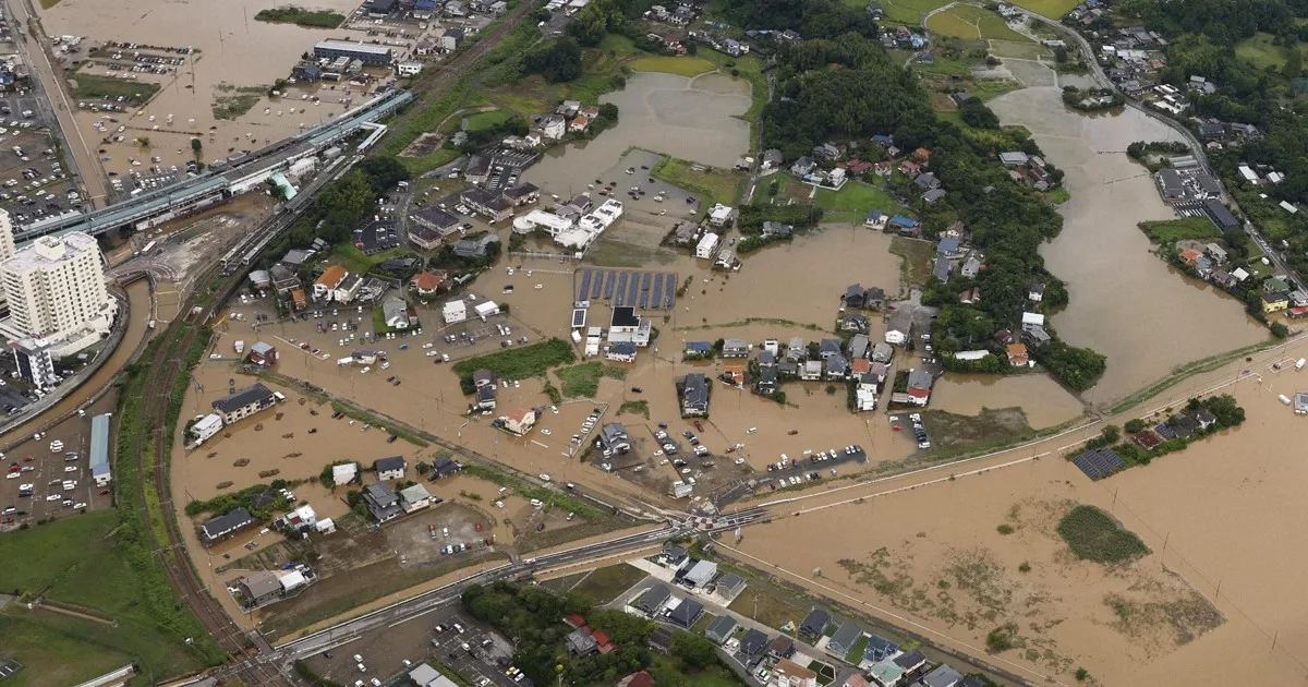 千葉豪雨、被害大きく 半日で1カ月の降水量の3倍超えた地域も