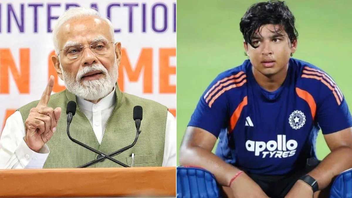 PM Modi praises teenage Asiad medallists, Sooryavanshi's reaction says it all