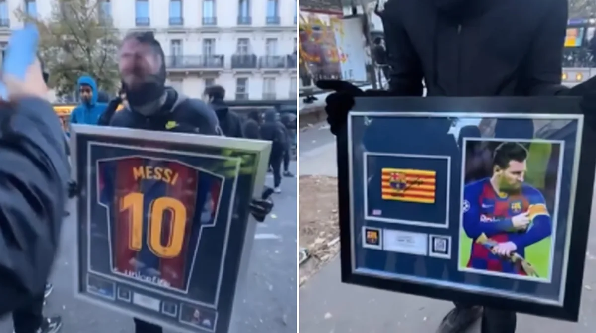 Los dos históricos artículos de Messi que fueron robados en un saqueo a un museo deportivo en París