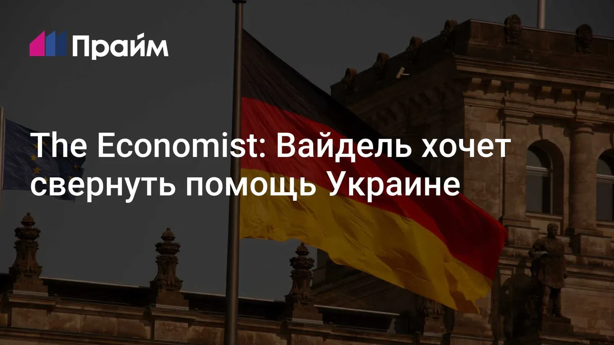 The Economist: Вайдель хочет свернуть помощь Украине