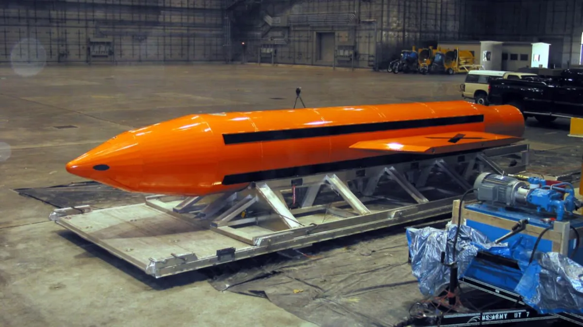 Trump amenaza con utilizar la “madre de todas las bombas” contra Irán: cuál es su poder destructivo y cuándo se usó por última vez