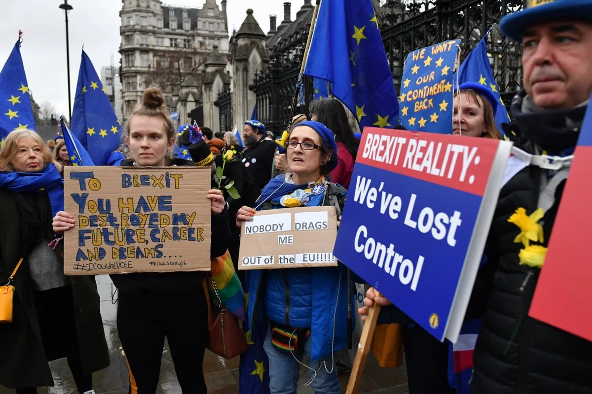 Londoners lead charge to rejoin EU after economic blow from Brexit