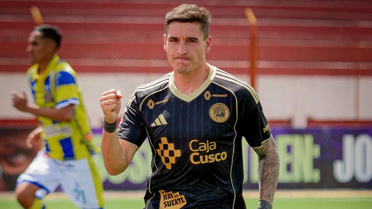 Facundo Callejo trasciende en Cusco FC: se transforma en el tercer máximo goleador de la historia del club ‘dorado’