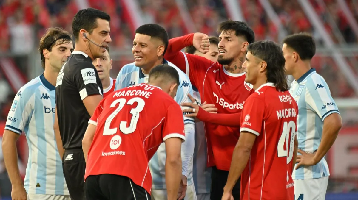 La Liga Profesional dio a conocer el árbitro para el clásico de Avellaneda entre Racing e Independiente