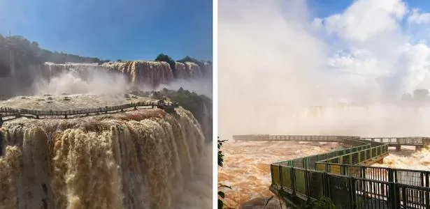 Por que a passarela das Cataratas do Iguaçu não é levada pela água?