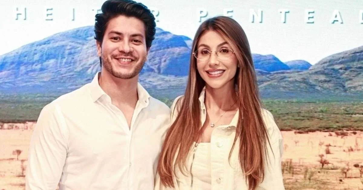 'Agora somos 5': Arthur Aguiar e Jheny Santucci revelam 2ª gravidez do casal, 29 dias após casamento; ator e campeão do 'BBB 22' será pai pela 3ª vez. 'Um novo coração bate por aqui'