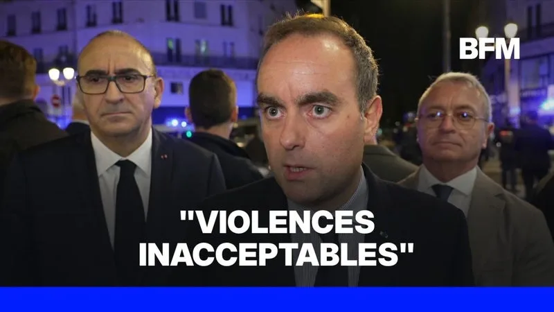 17 octobre: Sébastien Lecornu, Premier ministre, dénonce "des degrés de violences inacceptables"