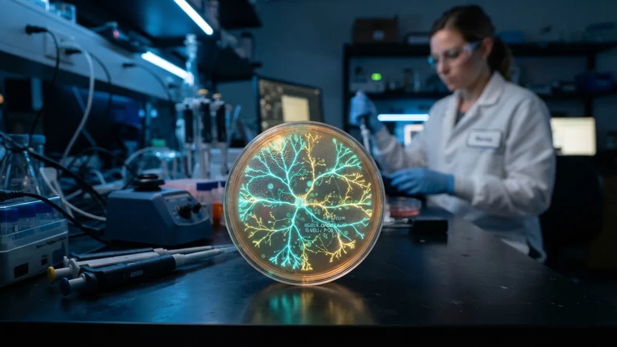 Uma colônia de bactérias pode virar circuito elétrico vivo e pesquisadores já conseguiram ligar células como transistores para processar sinais e comandar respostas químicas