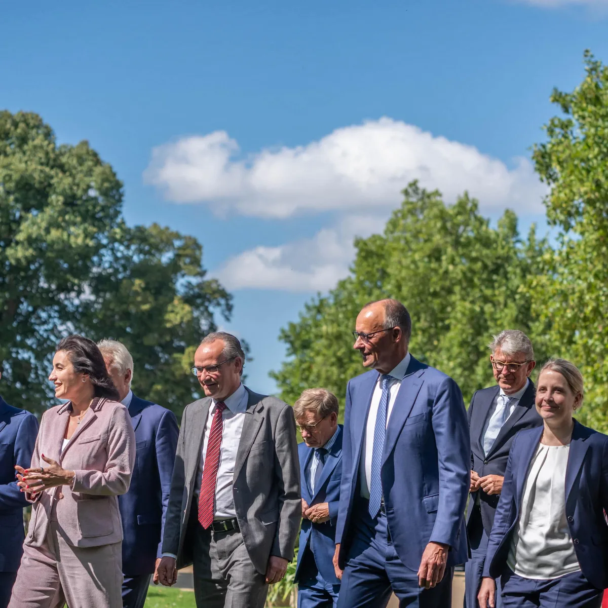 Klausurtagung - Zweiter Tag: Kabinett berät über Folgen der Hitzewelle