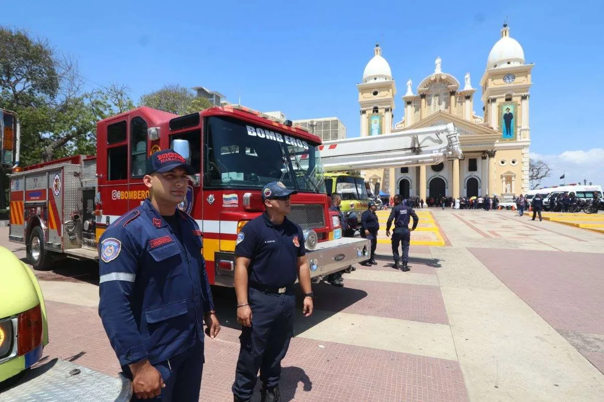 Maracaibo celebró a los bomberos en su día