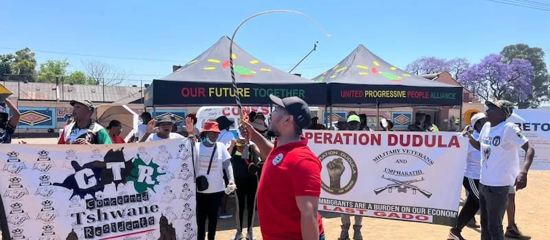 Protesters in Pretoria demand deportations over asylum seeker ruling