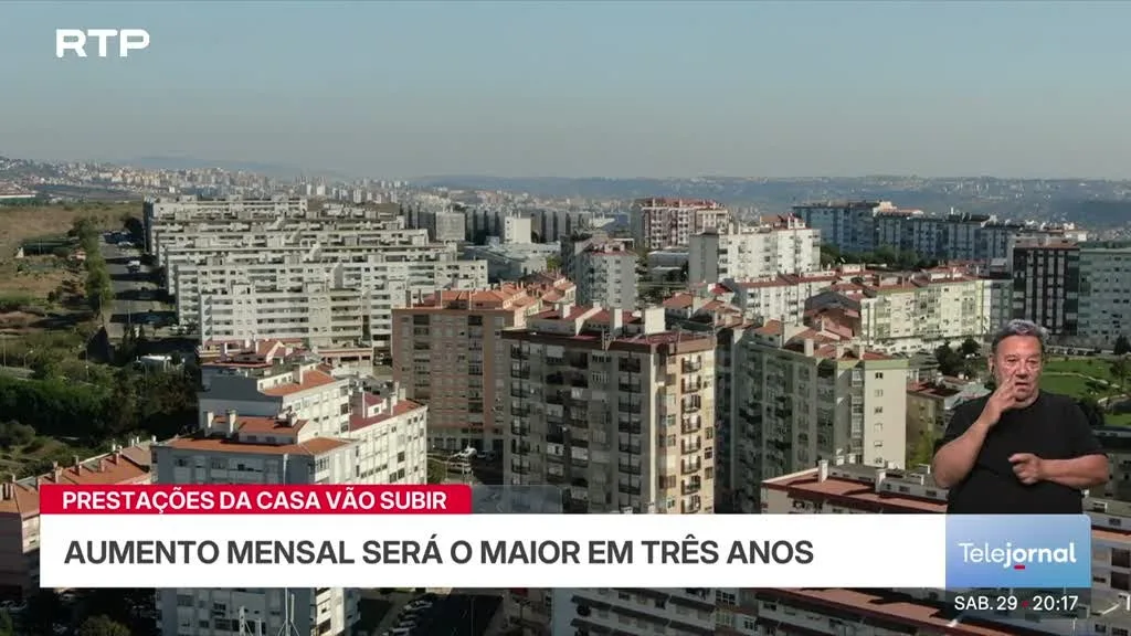 Prestações da casa vão subir. Contratos reavaliados em setembro alvo de aumento