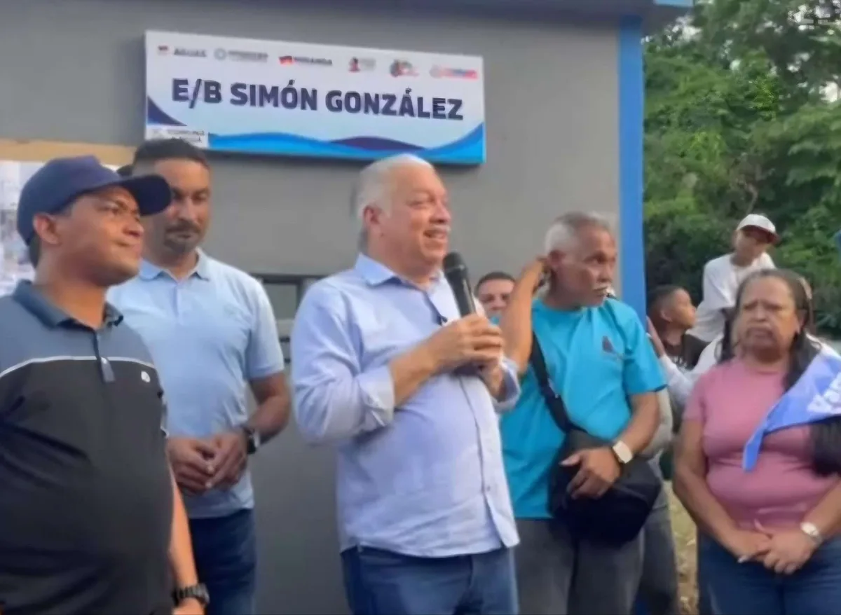 Reactivan estación de bombeo Simón González en Santa Lucía del Tuy