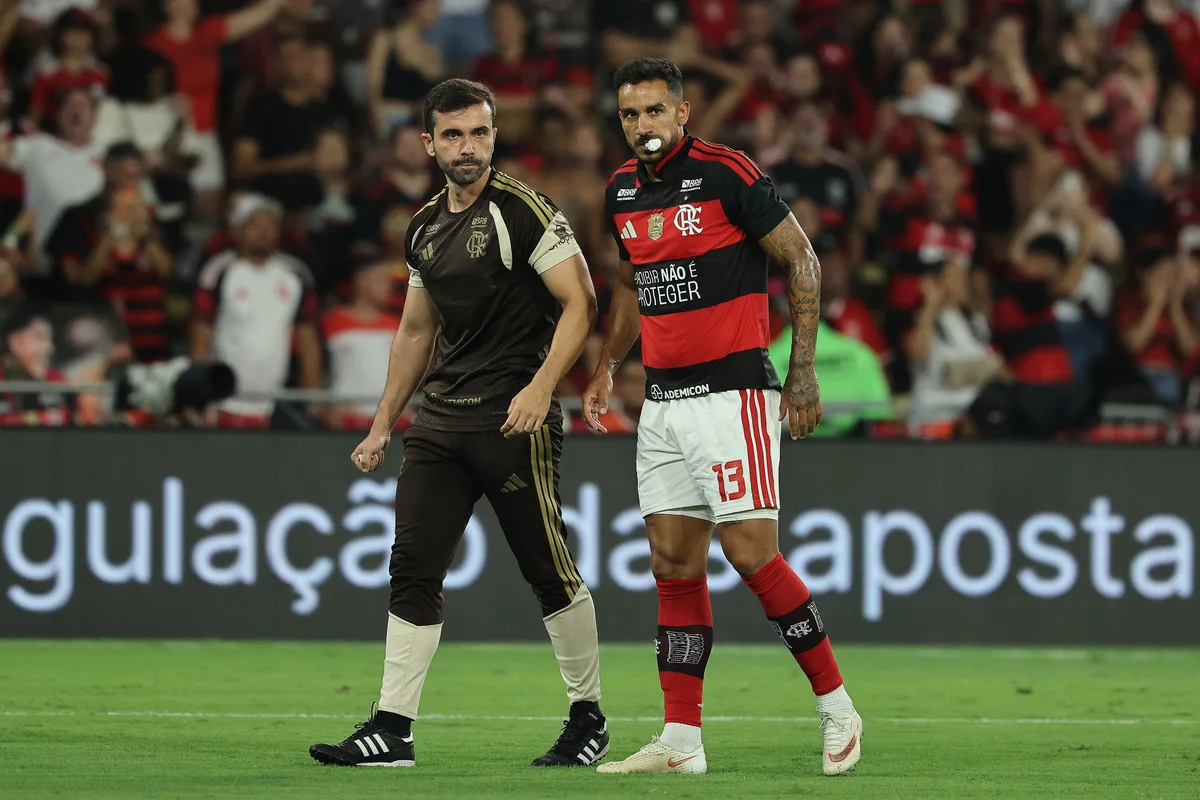 Danilo fratura mandíbula em Flamengo x Fluminense e passará por cirurgia
