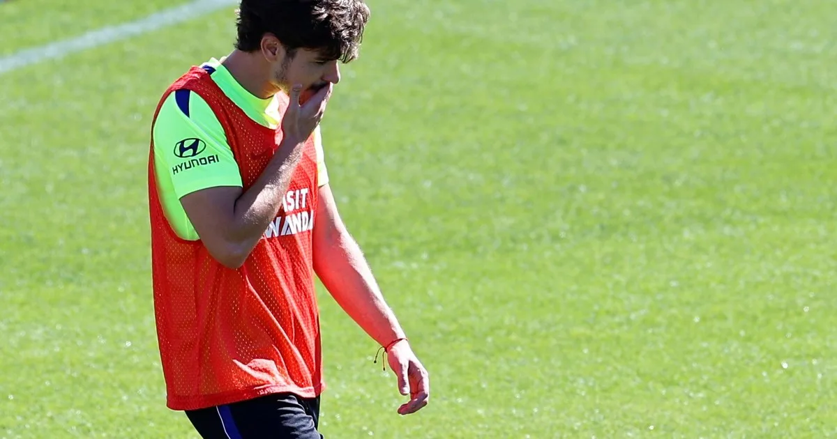 ¿Fin de la novela? Después de cuatro días, Julián Álvarez volvió a entrenarse con el Atlético de Madrid