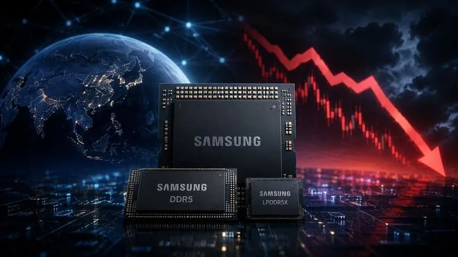 Samsung já vendeu cerca de 70% de sua produção de memórias até 2031 e desespero da crise aumenta
