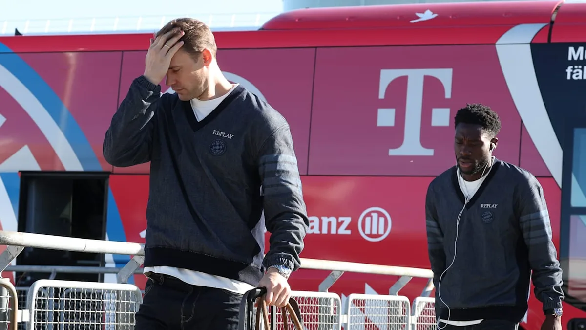 Vor Top-Spiel - Bayern-Sorgen um Neuer