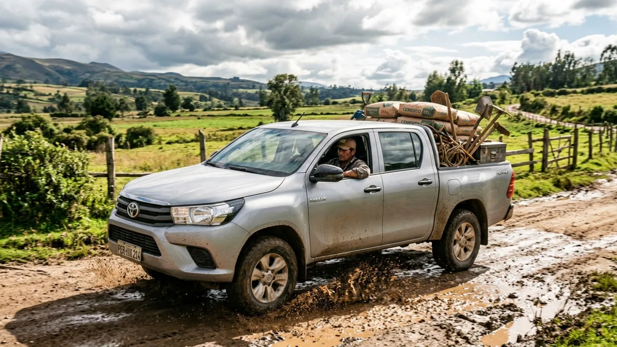 Motor diesel e tração 4×4 parecem exagero na cidade, mas viram ferramenta de trabalho quando a rotina envolve fazenda, reboque e estrada de terra