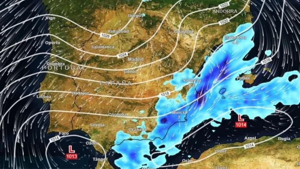Los meteorólogos lo confirman: llega un gran anticiclón con lluvias y tormentas extremas en España en los próximos días