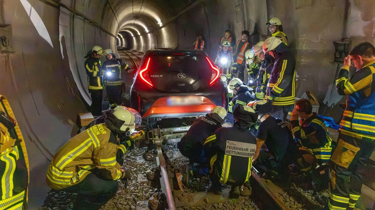 Notfall in Bochum: 63-Jährige fährt einen Kilometer weit in U-Bahn-Tunnel