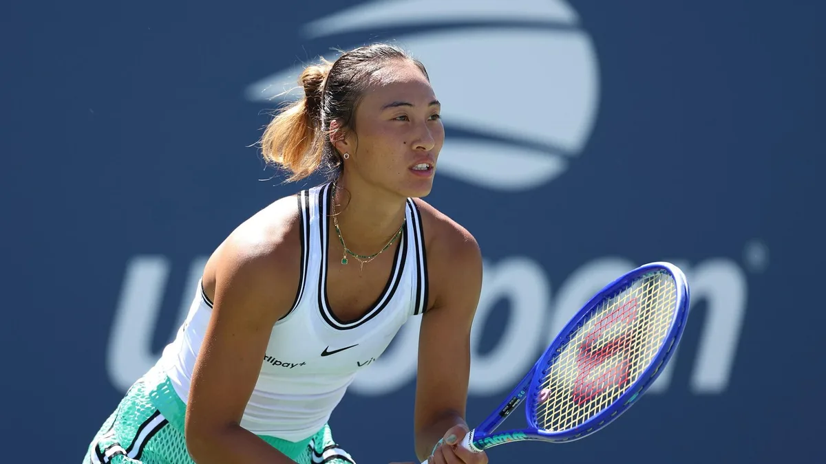 China's Zheng Qinwen: Rebuilding from the ashes at the US Open