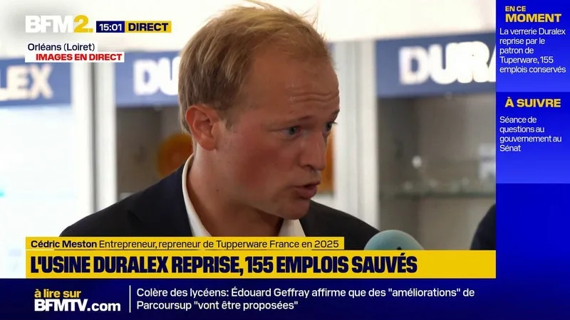 "Duralex le verre le plus écologique du monde" ? : son repreneur présente son projet pour la verrerie