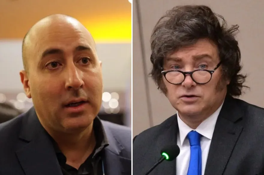Milei retuiteó mensajes que ponen en duda el atentado por el que está preso su exasesor Fernando Cerimedo
