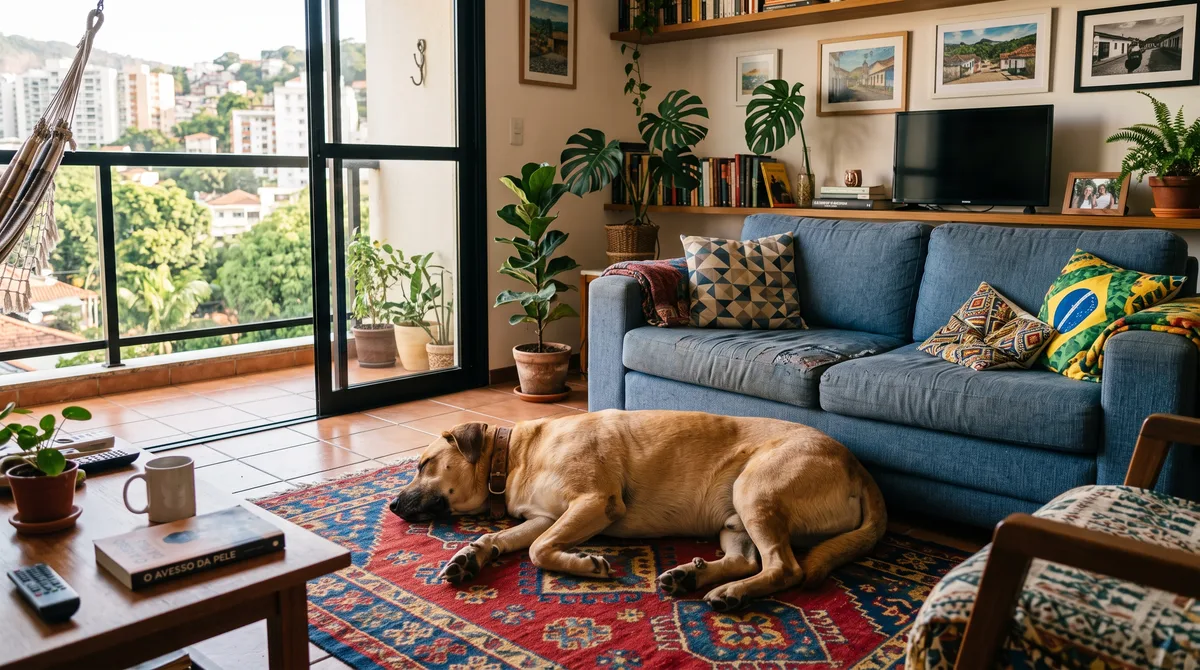Família se muda para prédio com um cachorro de grande porte e recebe ordem de despejo do animal com base em regra antiga, mas recorre à justiça usando o entendimento de que condomínios não podem proibir pets apenas pelo tamanho