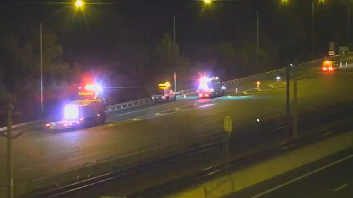 Man reportedly beaten and robbed as police shut down Mitchell Freeway Powis Street off-ramp