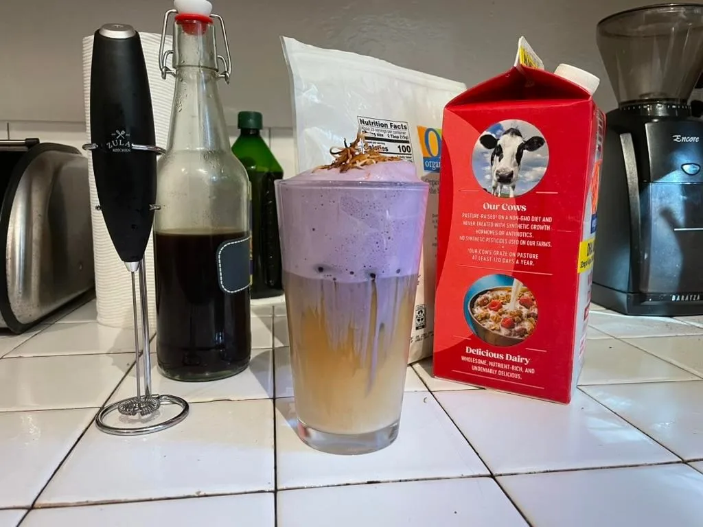 The best gadget I bought this year is a milk frother