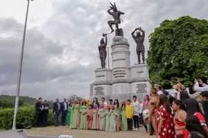 Conmemoran Día de la Resistencia Indígena en Plaza Venezuela