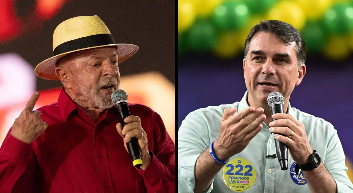 Os gastos de Flávio Bolsonaro e Lula no universo digital