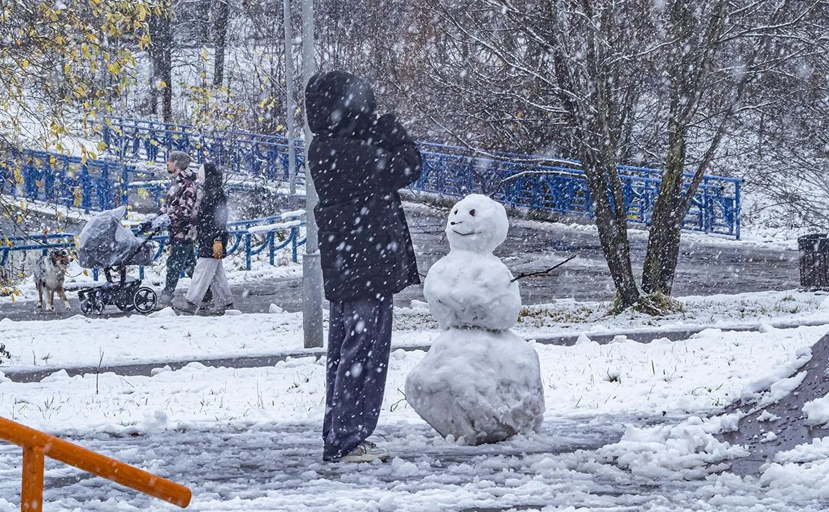 Синоптики оценили, когда в Москве выпадет первый снег