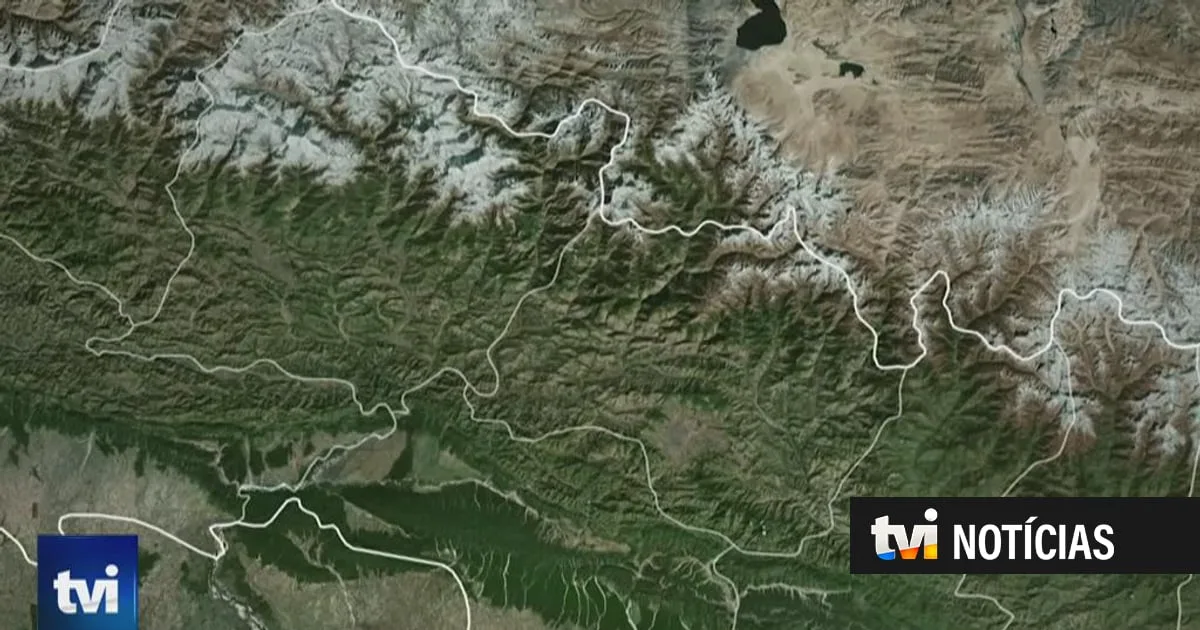 Queda de glaciar esculpiu sulco com mais de 900 metros de largura e cerca de 6 km de comprimento. O que causou a enxurrada no Nepal?