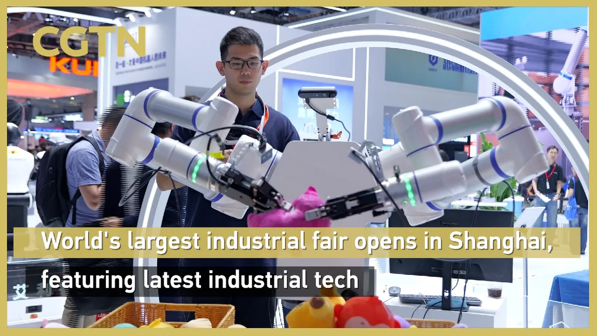 World's largest industrial fair opens in Shanghai