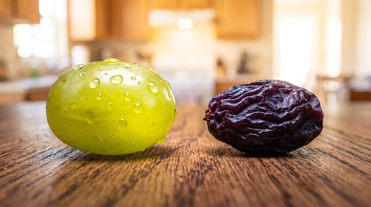 Uvas o pasas, ¿qué diferencias nutricionales existen entre ambas y por qué importa el tamaño de la porción?