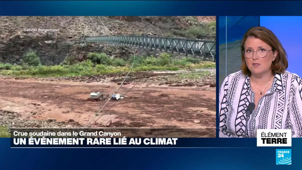 Crue dans le Grand Canyon: le rôle du changement climatique