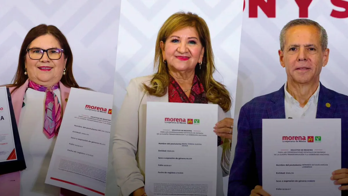 ¿Cuándo son las elecciones de gobernador en Sinaloa y quiénes son los aspirantes de Morena?