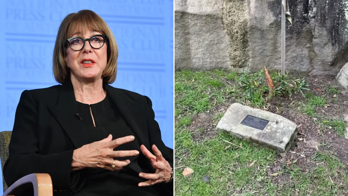Memorial for top COVID expert Mary-Louise McLaws vandalised in North Sydney