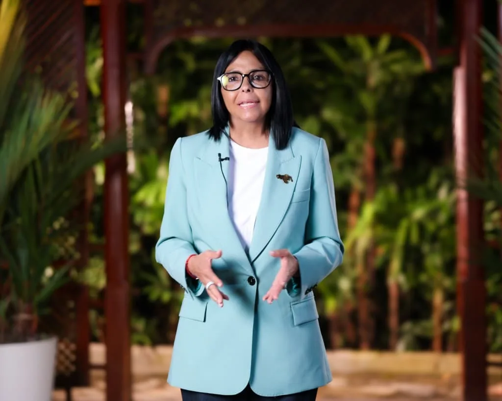 Delcy Rodríguez dice que van 1.046 liberaciones desde el mes de enero